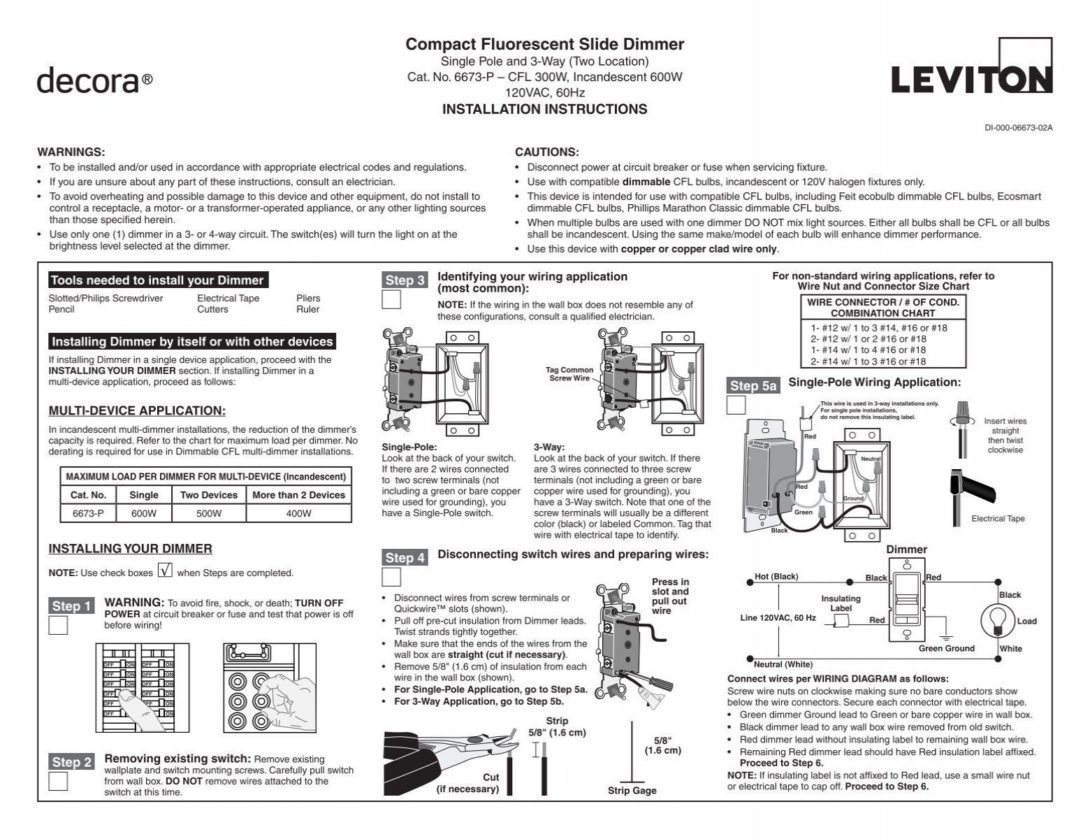 Leviton Dispositif Decora Combiné, Interrupteur/Prise, Blanc