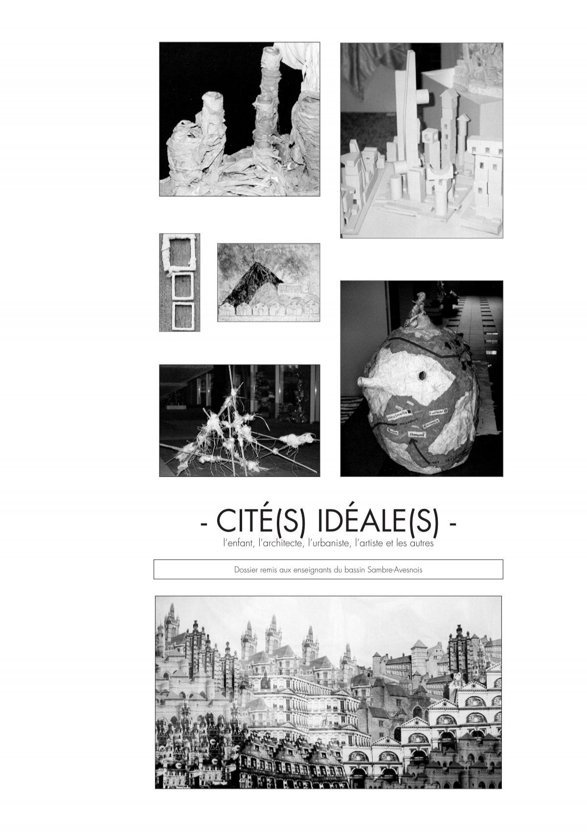 Cité(s) idéale(s) - page d'accueil du site de JP Giachetti