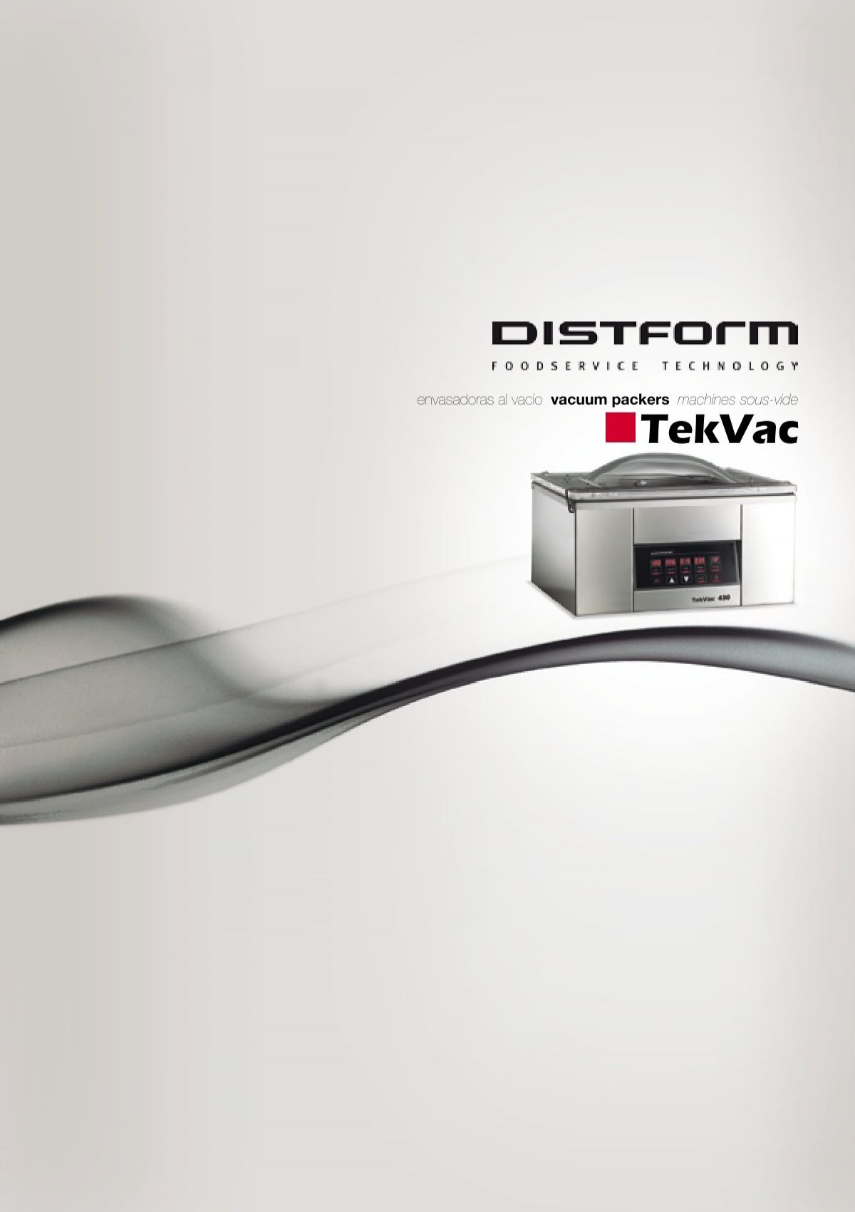 Envasadora al vacío por sensor Distform Tek Vac 410 – EUROFRICAL