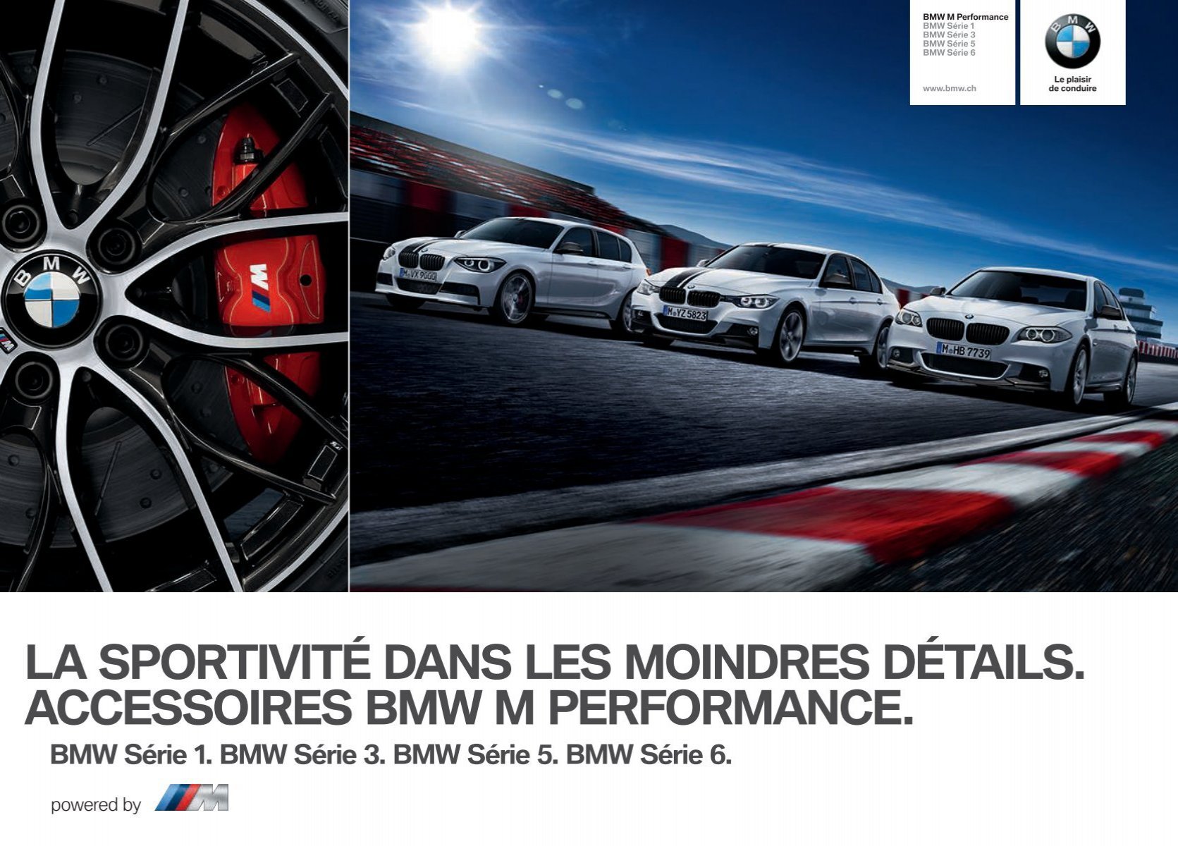 BMW présente les accessoires M Performance destinées à trois de