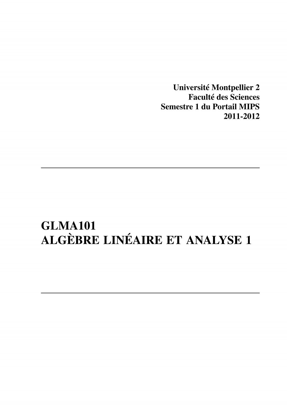 Calameo Maths Cours Et Exercices 1 Bac Option Francais