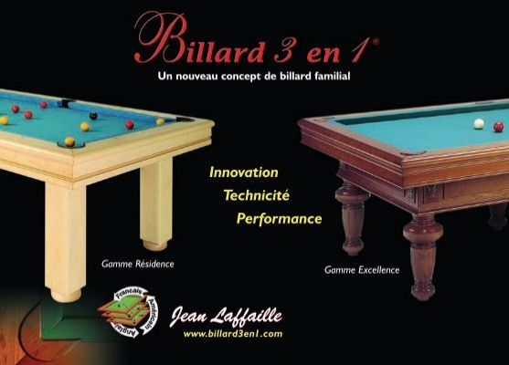 Catalogue - Billard 3 en 1