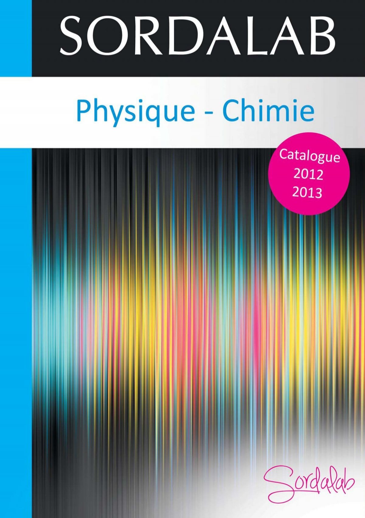 Catalogue PHYSIQUE 2012 - sordalab