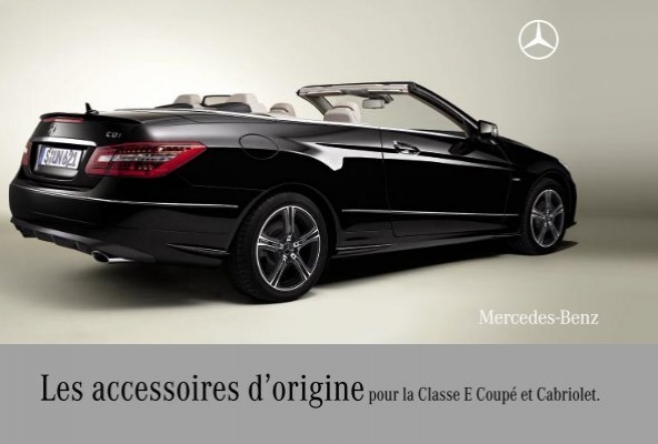 Original Mercedes Benz Porte-Gobelets Classe E 207 Cabriolet & Coupé