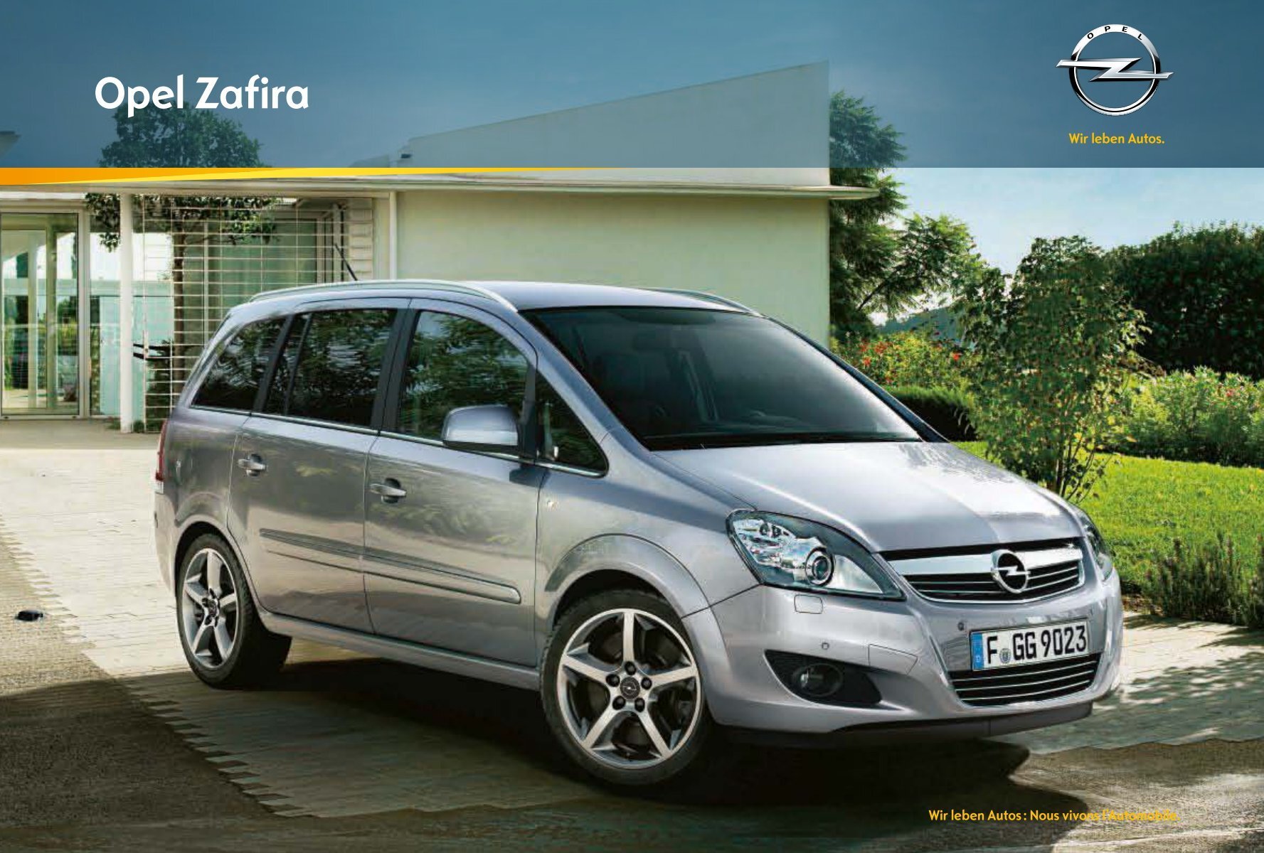 Opel Zafira  Fiche technique, Consommation de carburant, Dimensions