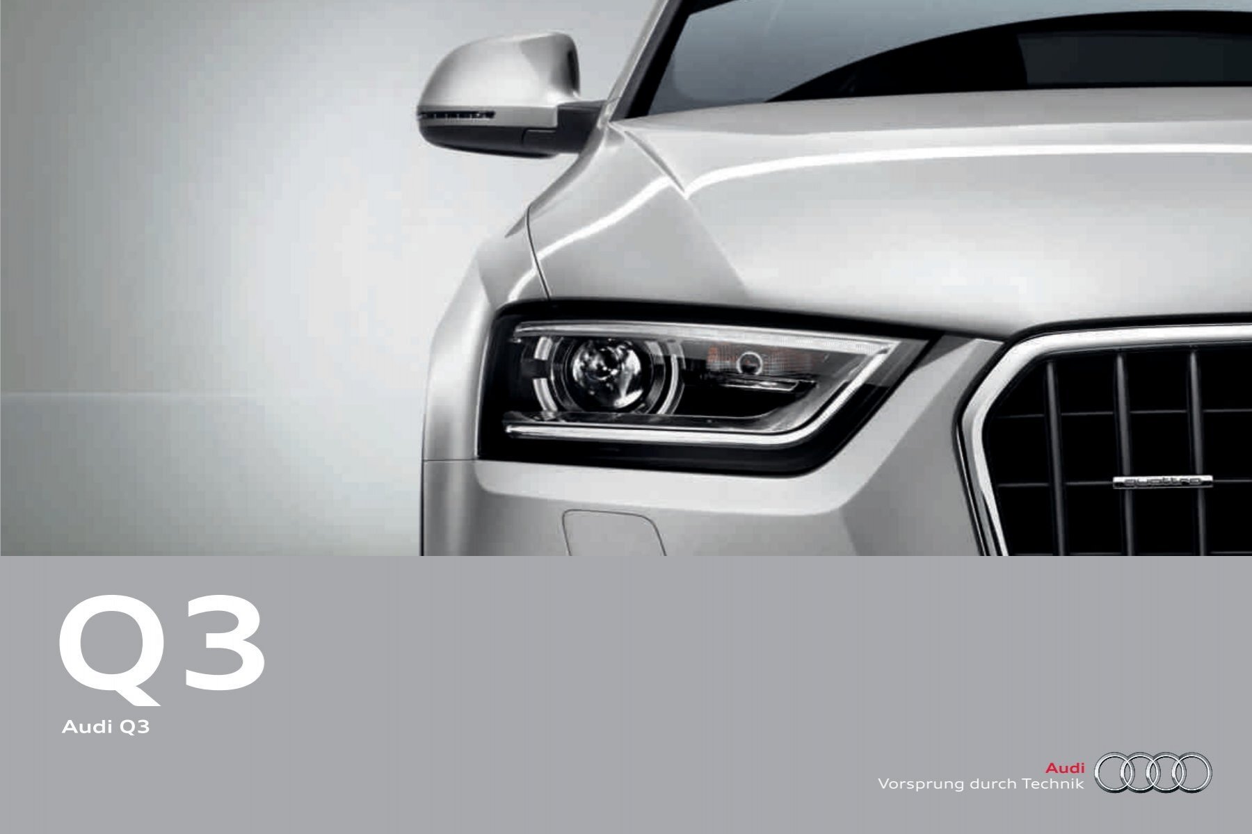 Catalogue Audi Q3 (11 MB)