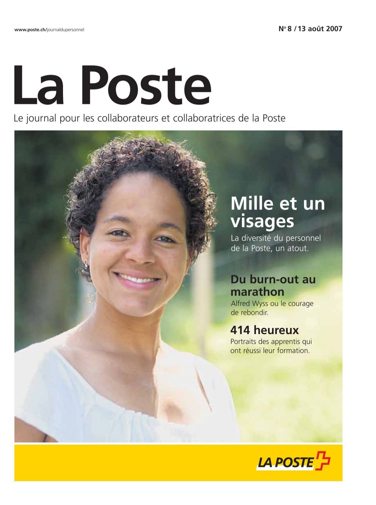 Ã‚Â«La PosteÃ‚Â» - journal du personnel - Die Schweizerische Post