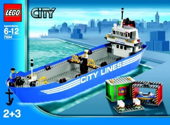 Gentleman lov snatch Lego LEGO City Harbor - 7994 (2007) - Container Stacker BUILD.INSTR.3006,  7994 2/3