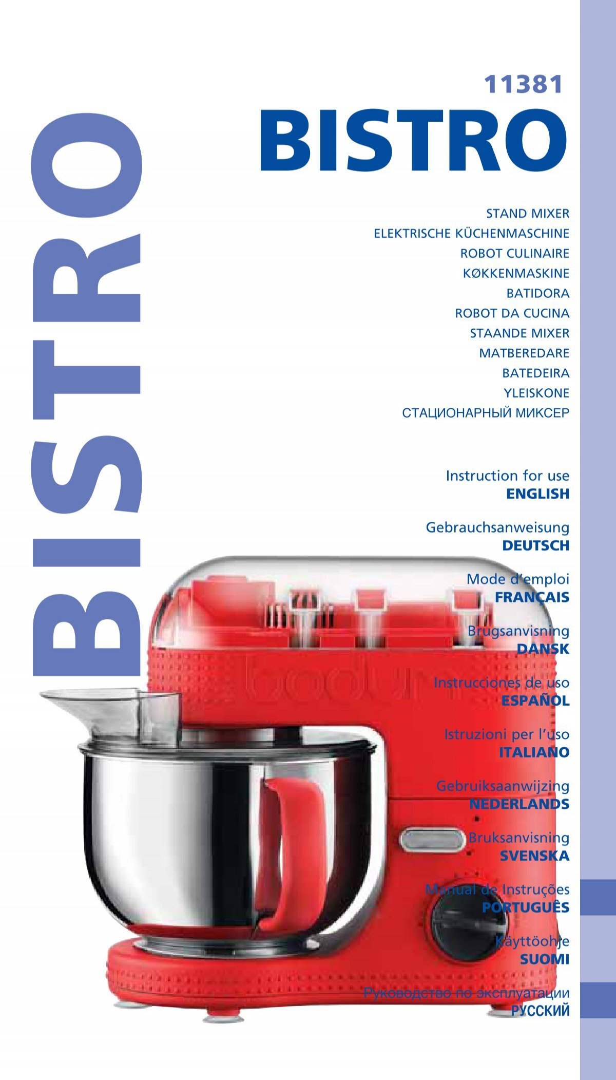 Bodum Bistro Electric Stand Mixer - Food Republic