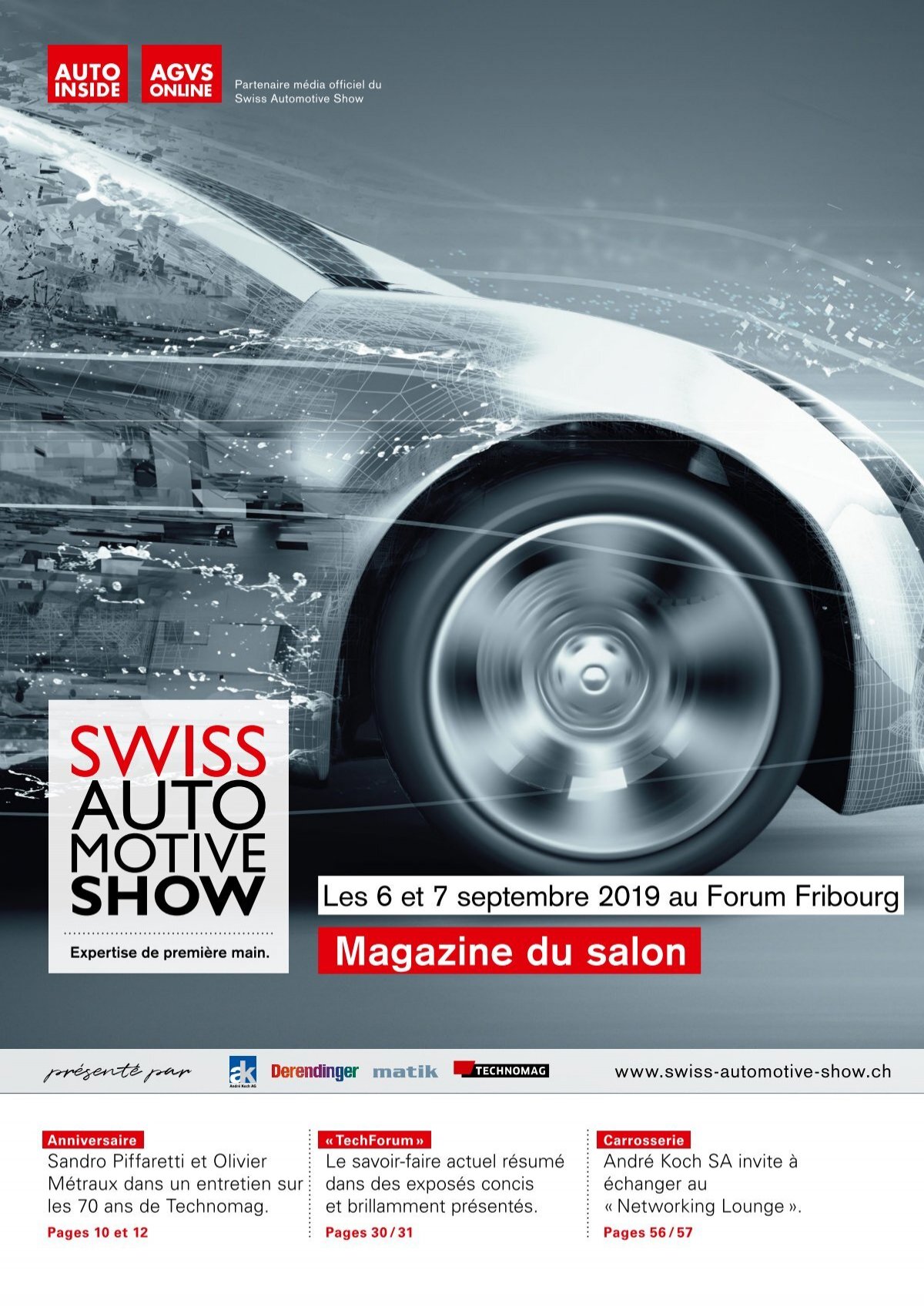 Magazine du salon Swiss Automotive Show 2019