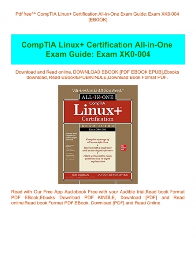 CompTIA Linux Certification XK0-002 Exam Q&A PDF+SIM 