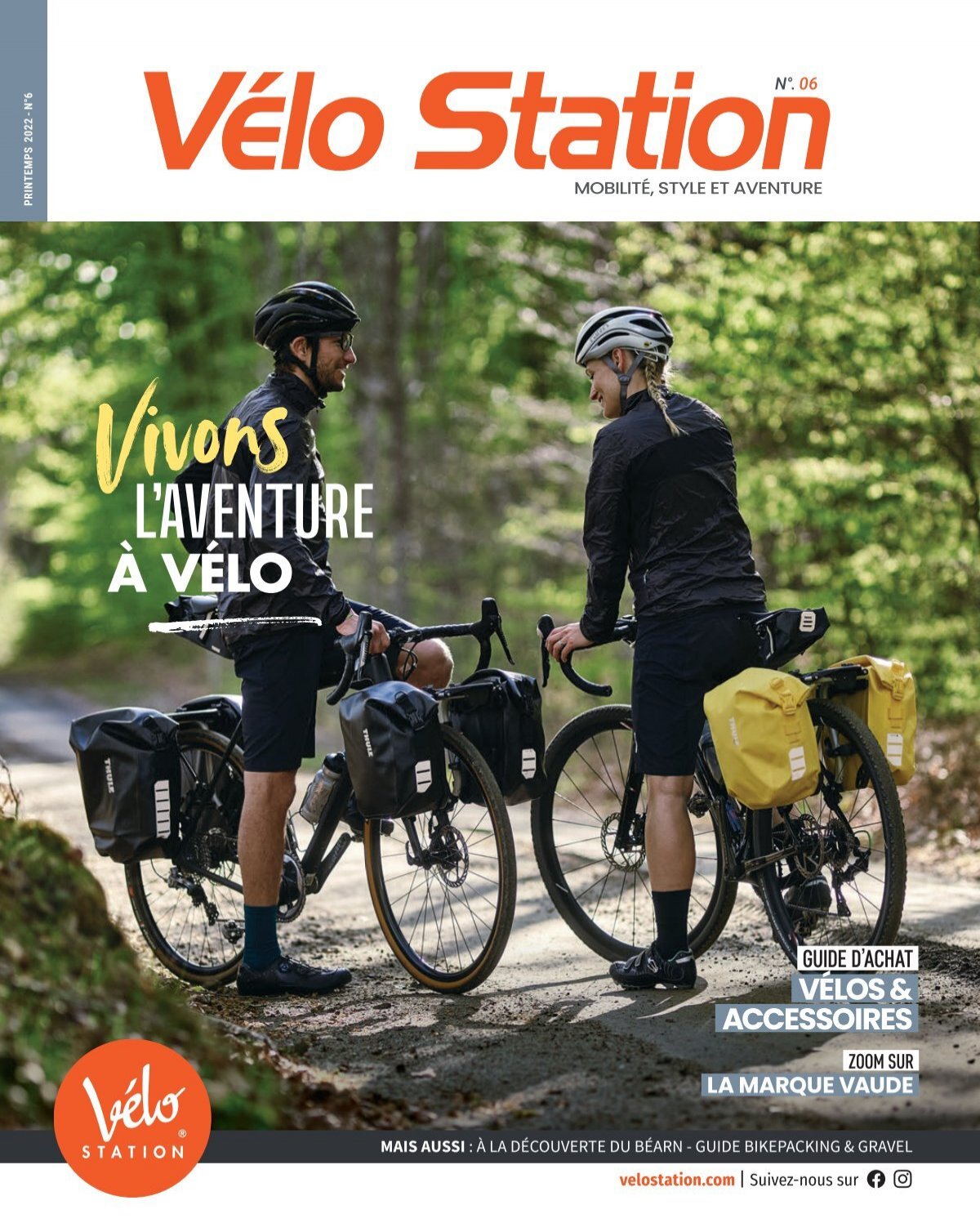 Magazine Vélostation , numéro spécial Aventure