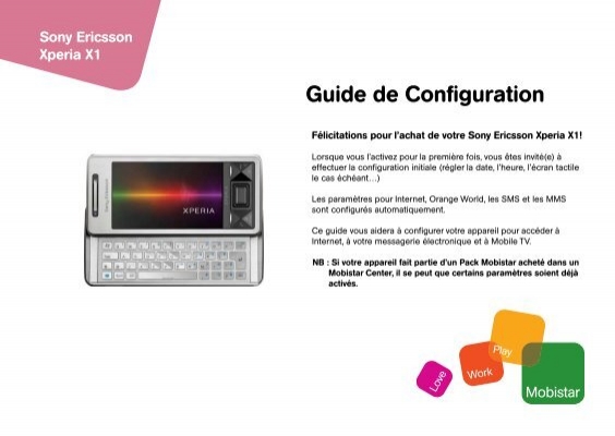 Guide de Configuration - Mobistar