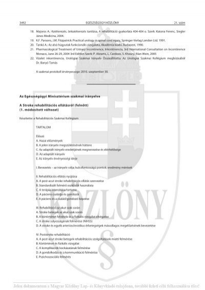 IME - Interdiszciplináris Magyar Egészségügy