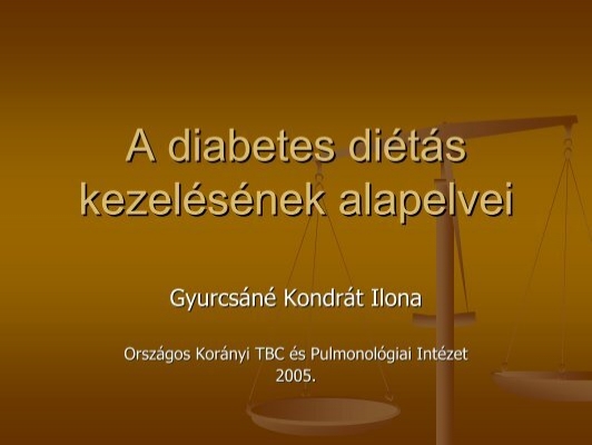 diéta és kezelés elsődleges diabetes
