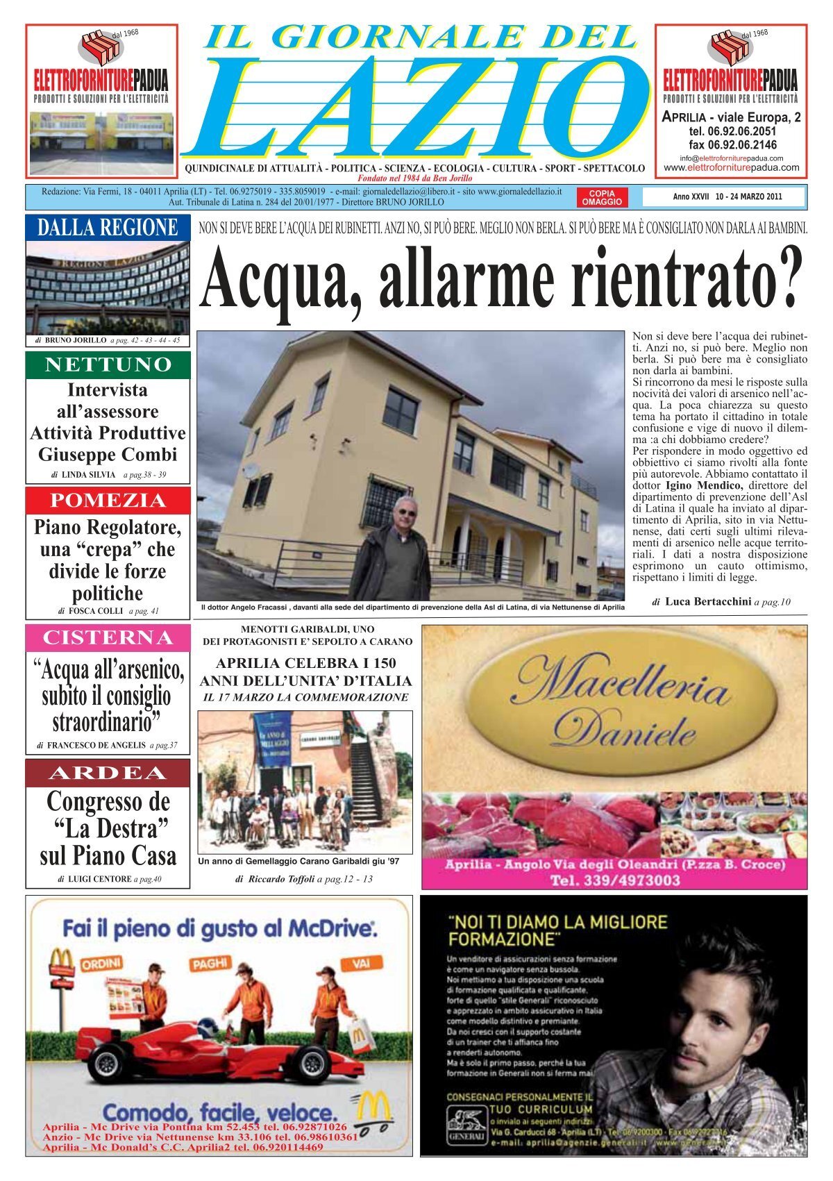 24 Marzo - Il Giornale del Lazio