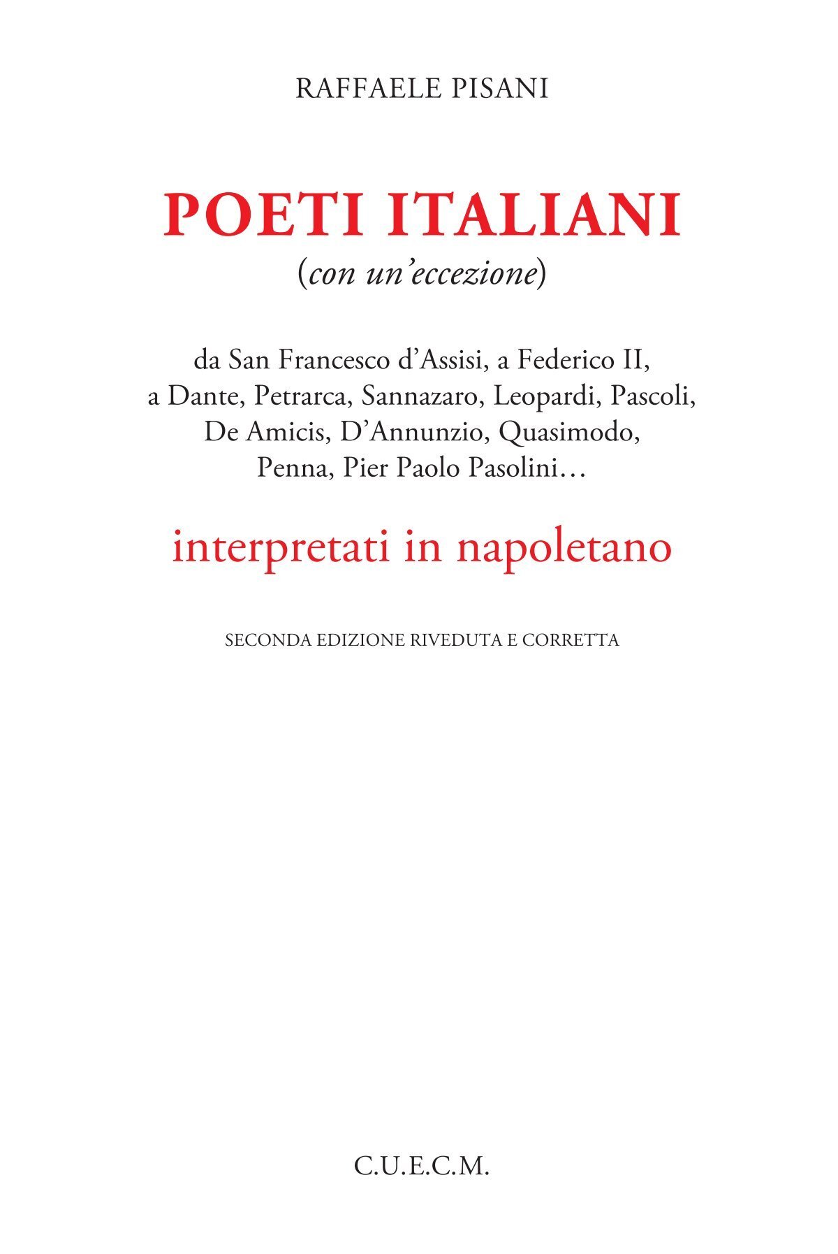 Dialetto Napoletano Poesie Di Natale In Napoletano.Poeti Italiani In Napoletano Raffaele Pisani Poeta