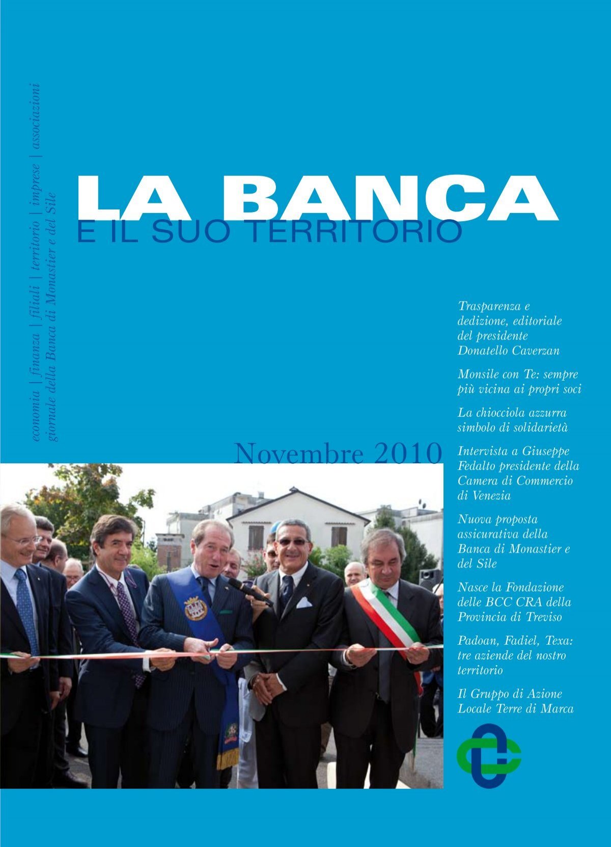 Giornalino Novembre 2010 Banca Di Monastier E Del Sile