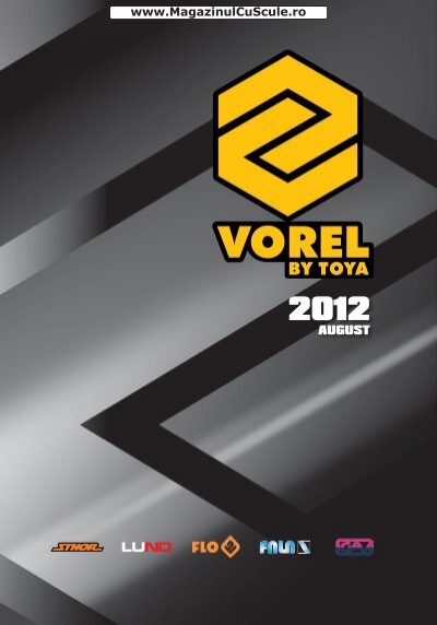 August 2012 - VOREL Catalog