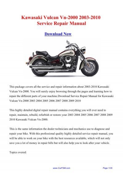 SUPER HEAVY-DUTY MOTORCYCLE COVER FOR Kawasaki Vulcan 2000 Classic LT 2006-2010