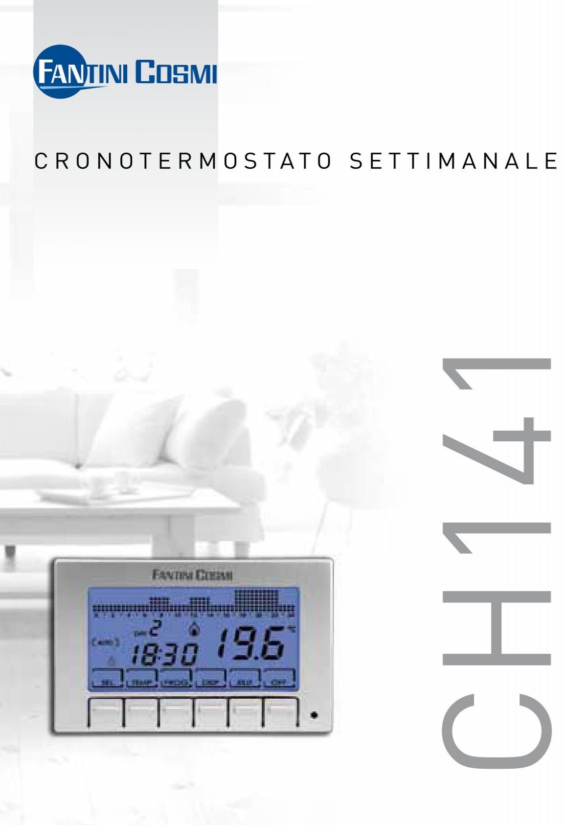 FANTINI COSMI CH141 CH141A Cronotermostato termostato digitale