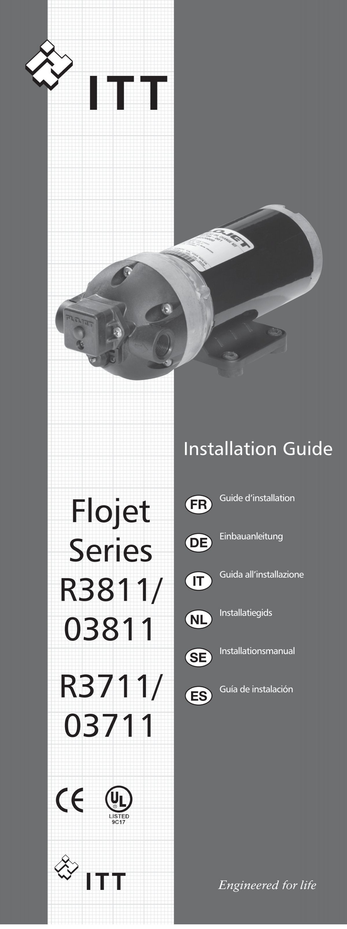 Flojet Series R3811/ 03811 R3711/ 03711 - Xylem Flow Control