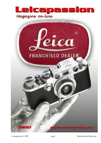 PER STANDARD Leica ISTRUZIONI IIIa & 250 e accessori 