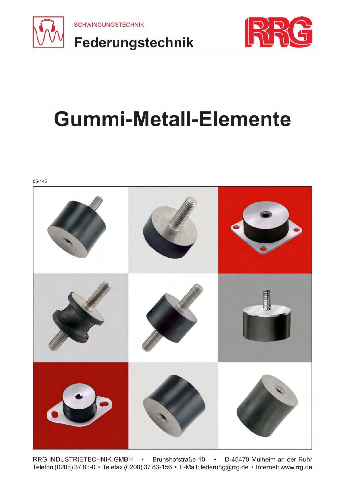 Gummi-Metall-Elemente
