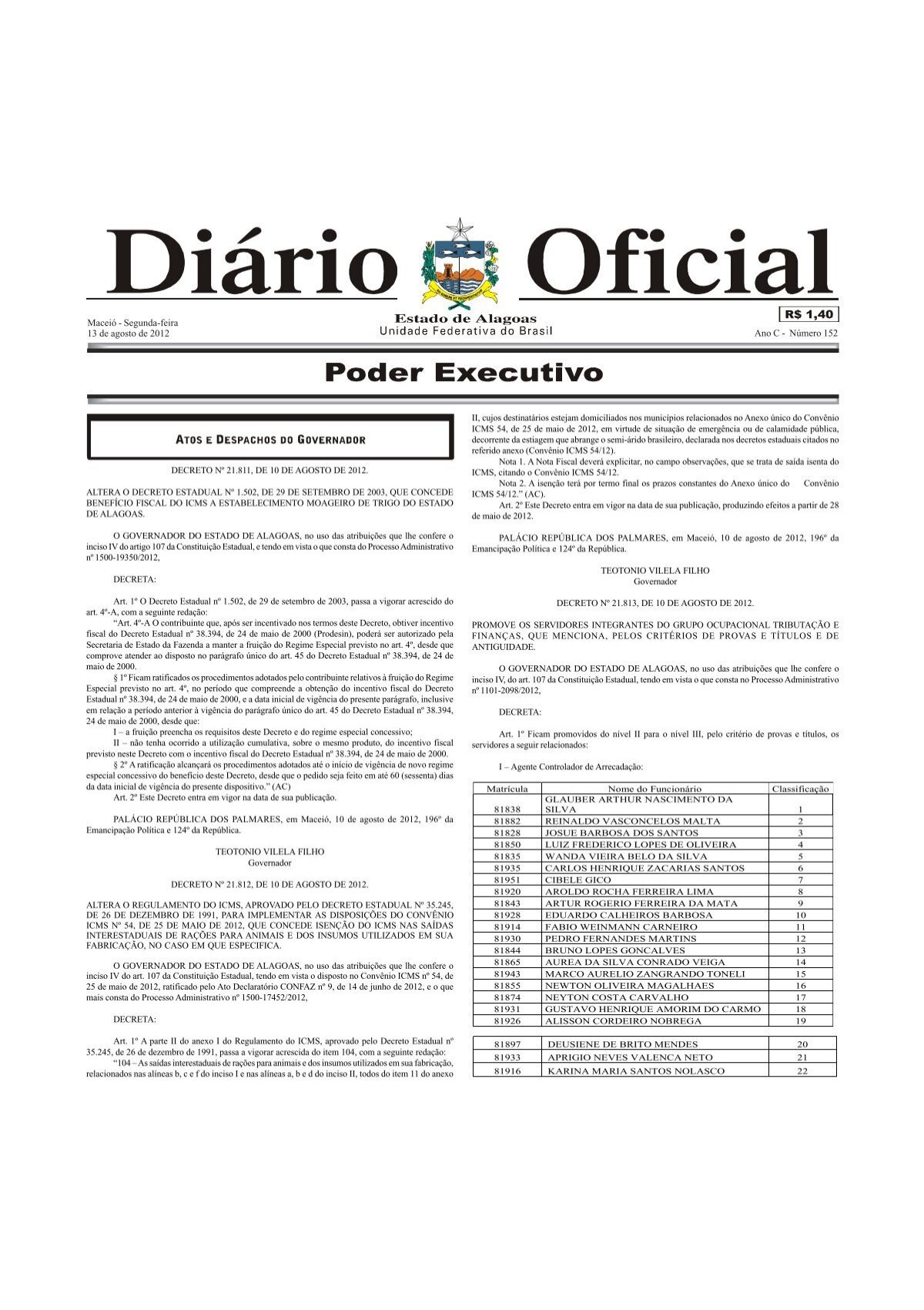 01 Poder Executivo.pdf - Imprensa Oficial - Graciliano Ramos