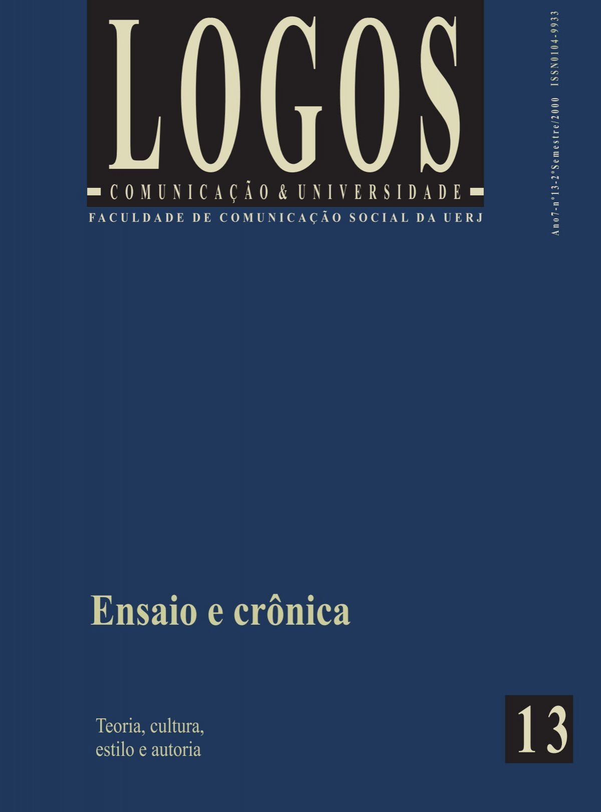 FACULDADE DE COMUNICAÇÃO SOCIAL - Logos - Uerj
