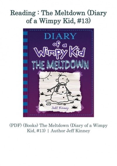 Download Diary Of A Wimpy Kid The Meltdown Jeff Kinney Free Books