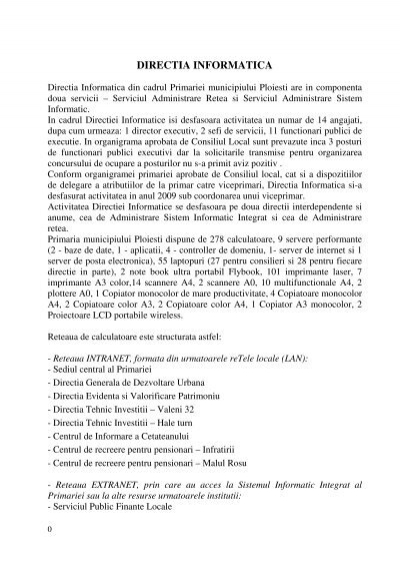 Inactive crisis bronze Raportul administratiei locale 2009 - Ploiesti.ro