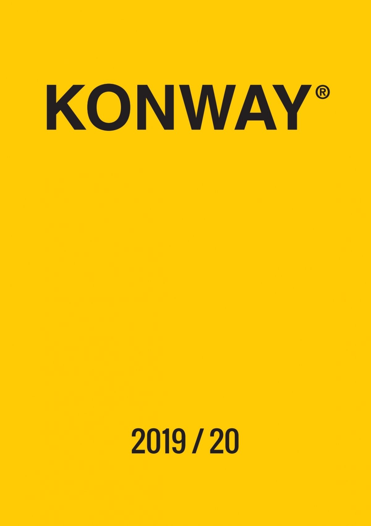 KONWAY® Каталог 2019-2020