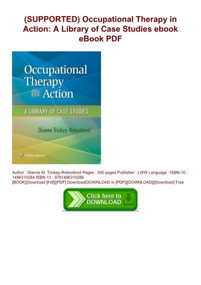 occupational therapy case study