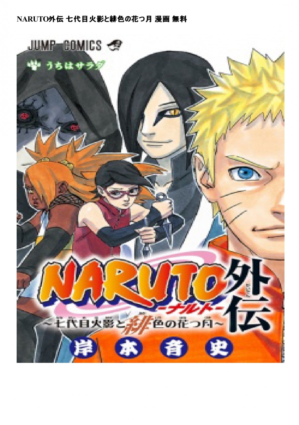 Naruto外伝 七代目火影と緋色の花つ月 漫画
